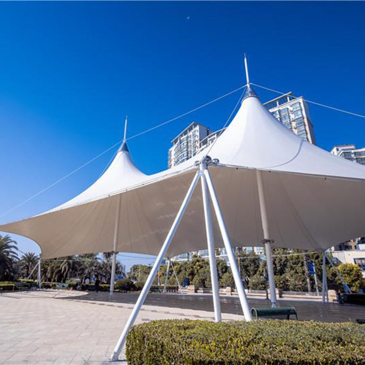 曲阜县膜结构景观棚