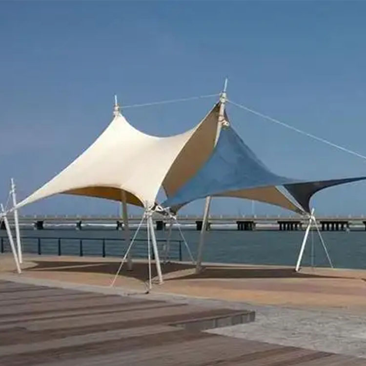 曲阜县膜结构景观棚