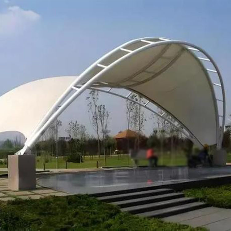 曲阜县膜结构景观棚
