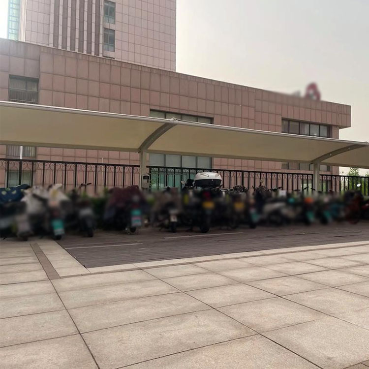 曲阜县膜结构电动车棚