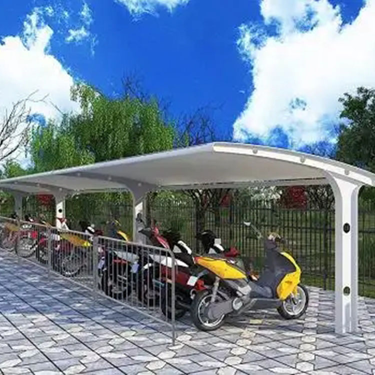 曲阜县膜结构电动车棚